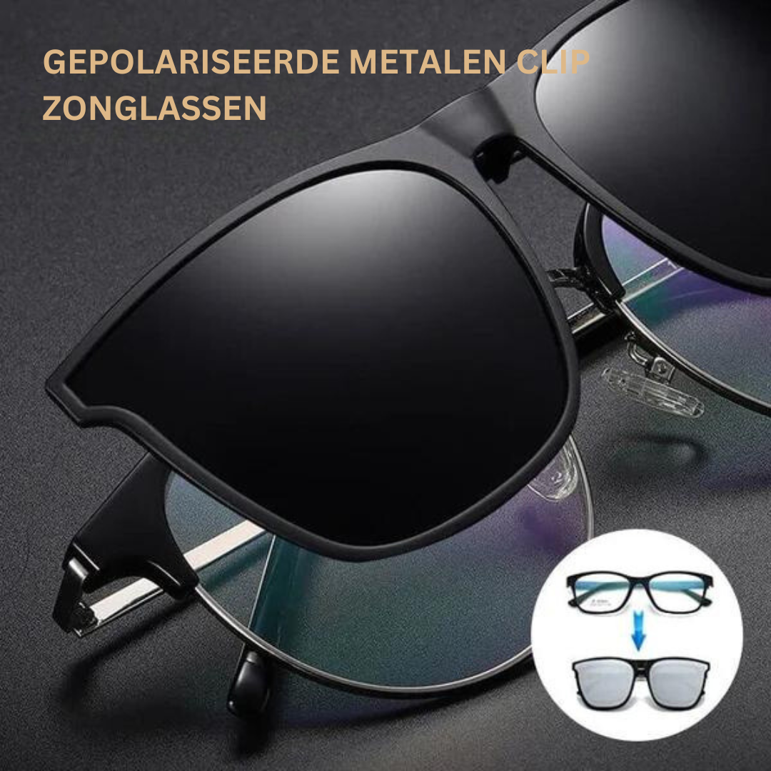 Polarised Clip-On Sunglasses for Men & Women