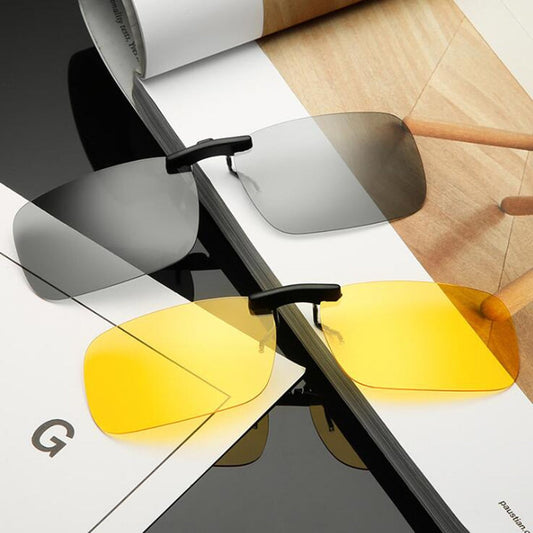 Polarized Clip-On Sunglasses