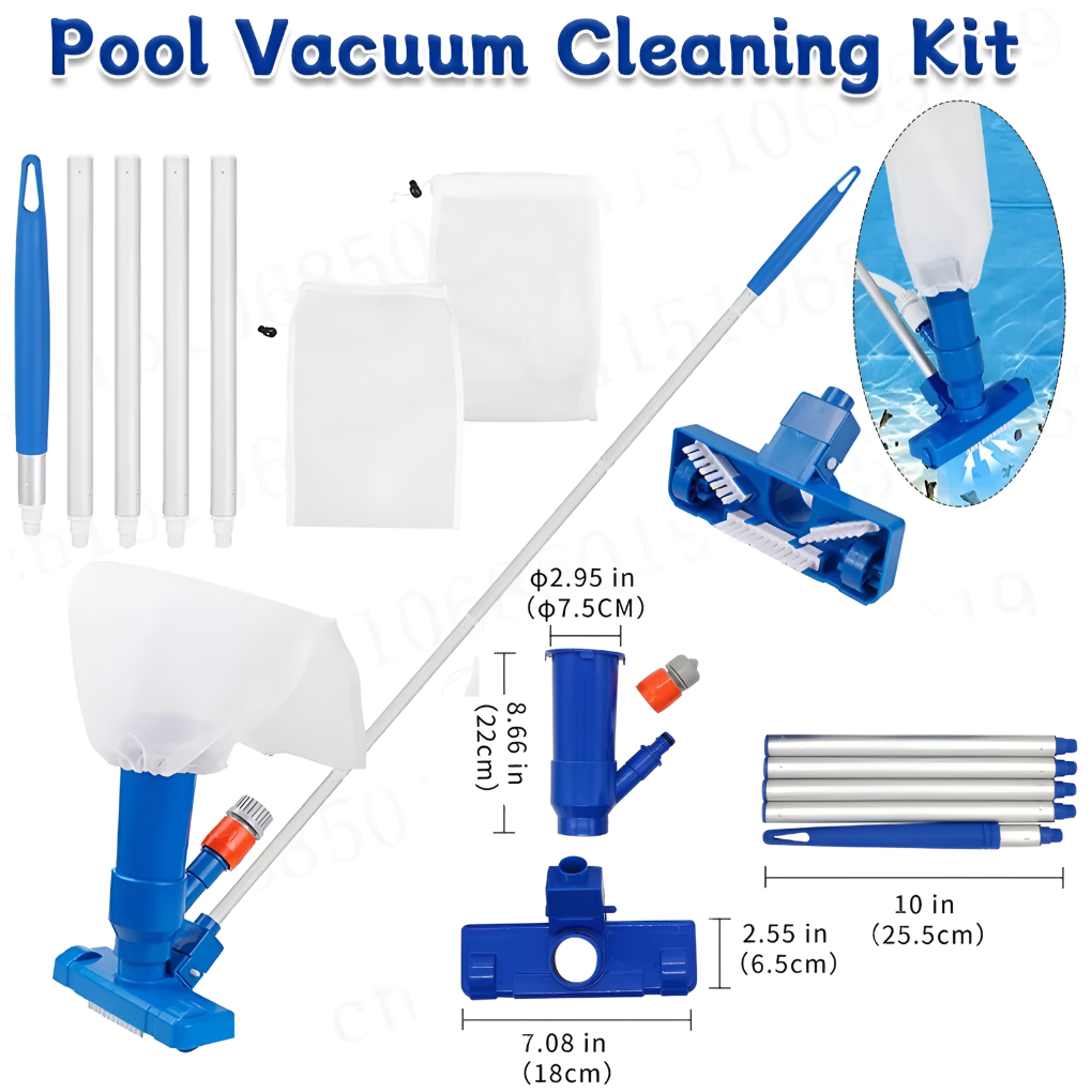 Pool Vacuum Cleaner with Debris Collection Bag