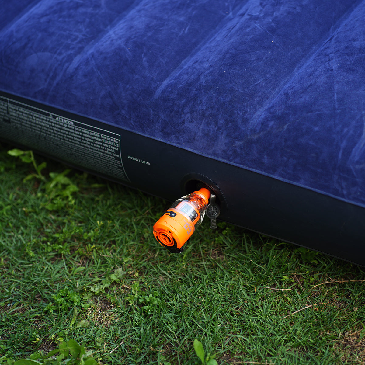 Portable 2-in-1 Pump with LED Light