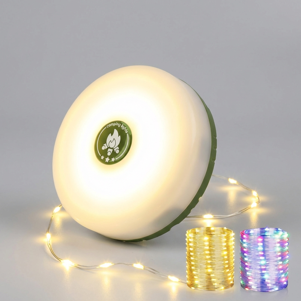 Portable 4-in-1 Camping Light – Versatile Lighting Anywhere