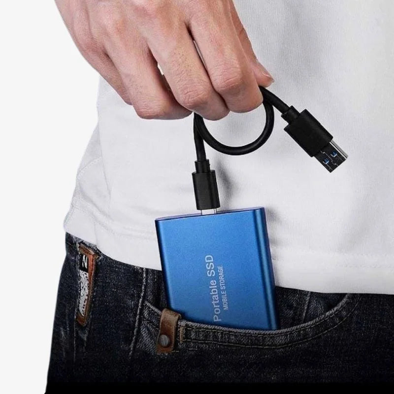 Portable Aluminum SSD Drive 1TB-30TB Fast Transfer 1050MB/s