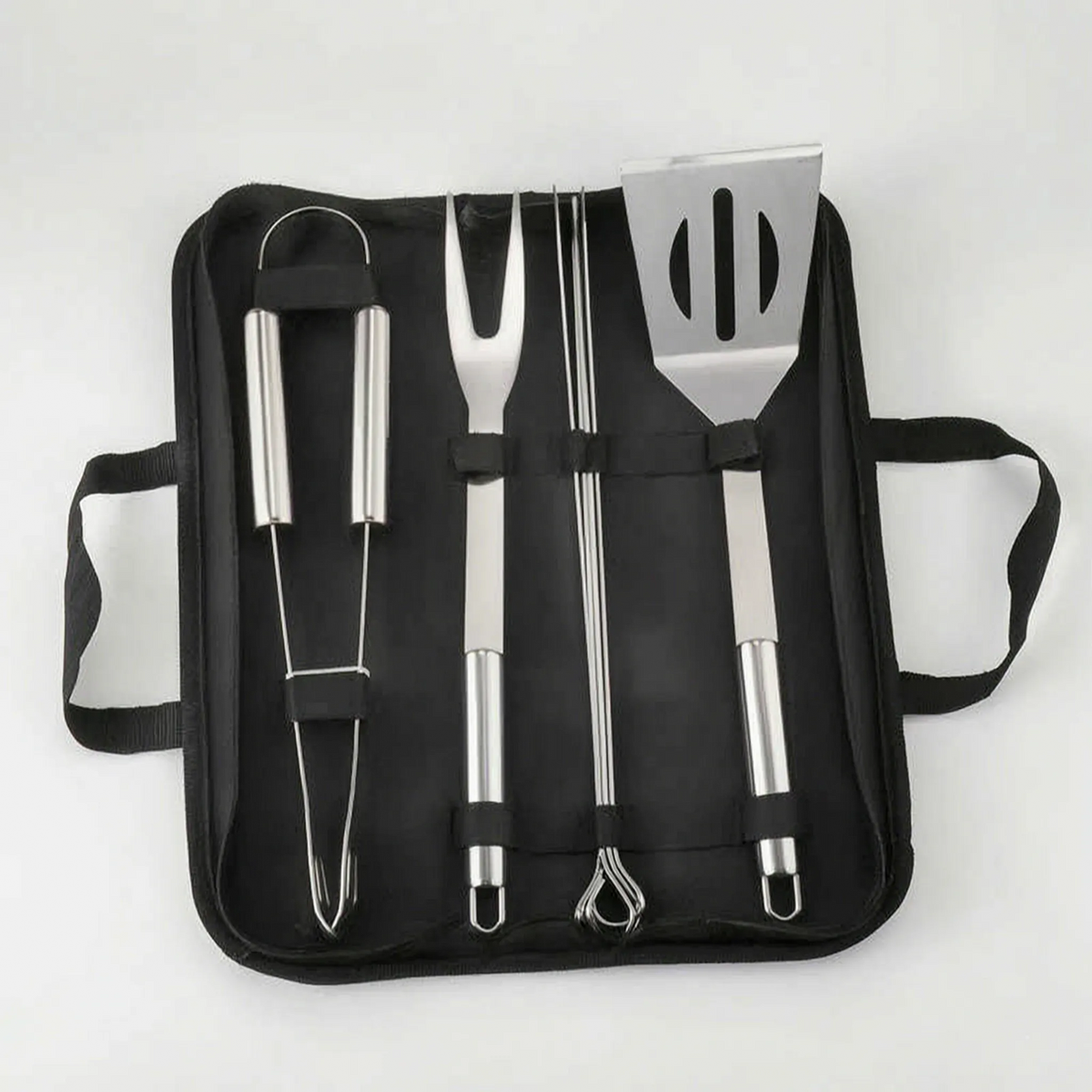 Portable BBQ Tool Set for Outdoor Grilling