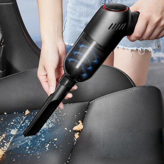 Portable Car Vacuum Cleaner - Lightweight, Low-Noise & Powerful