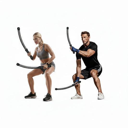 Portable Cordless Battle Ropes for Home and Travel Fitness