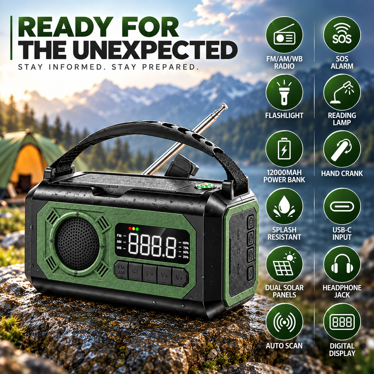 Portable Emergency Radio