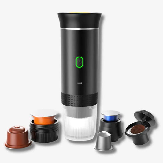 Portable Espresso Machine – USB Rechargeable Coffee Maker for Home, Office & Travel