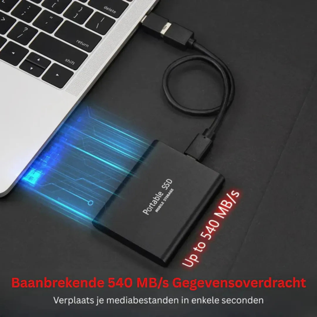 Portable External SSD - Ultra-Fast Storage on the Go