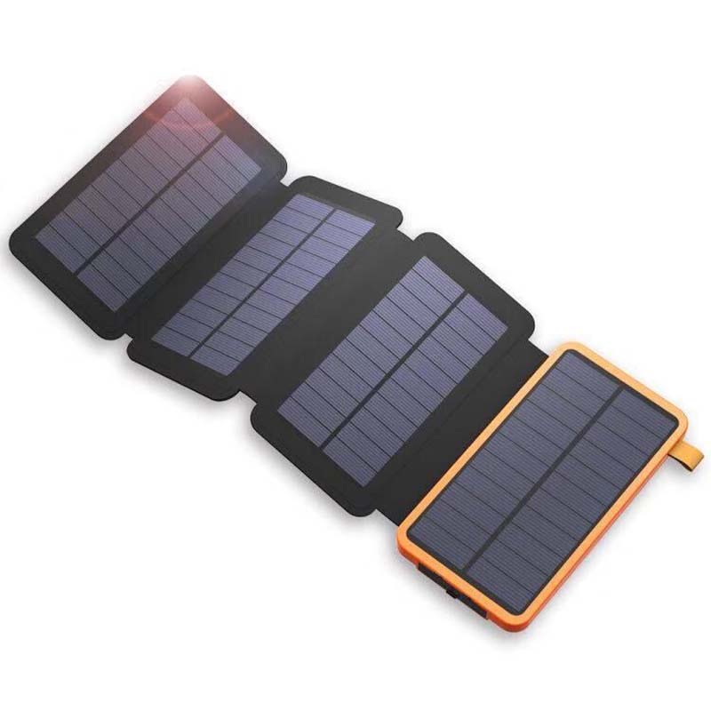 Portable, Foldable, and Waterproof Solar Power Bank