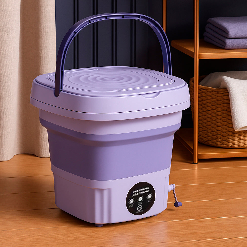 Portable Foldable Washing Machine with Drying Function