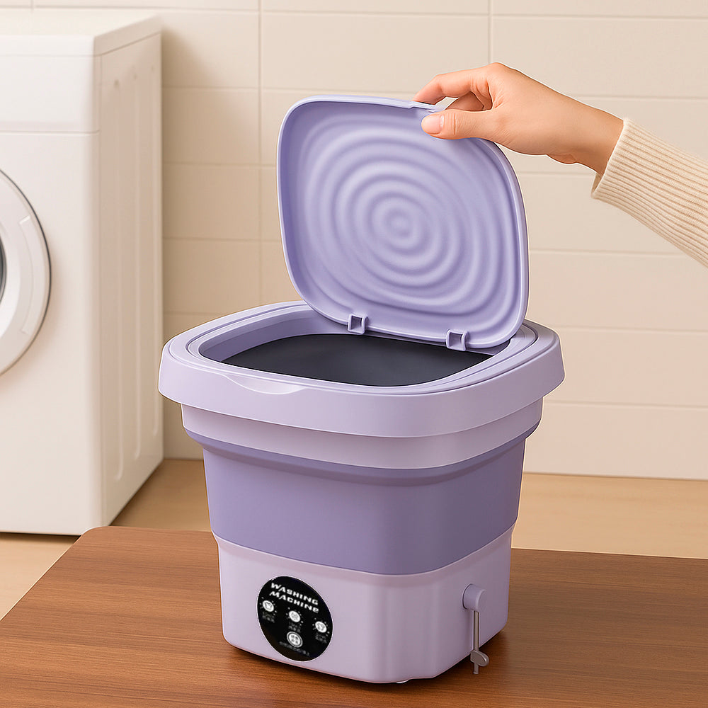 Portable Foldable Washing Machine with Drying Function