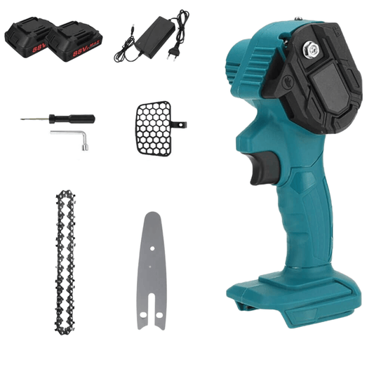 Portable Mini Chainsaw with Battery and Chains