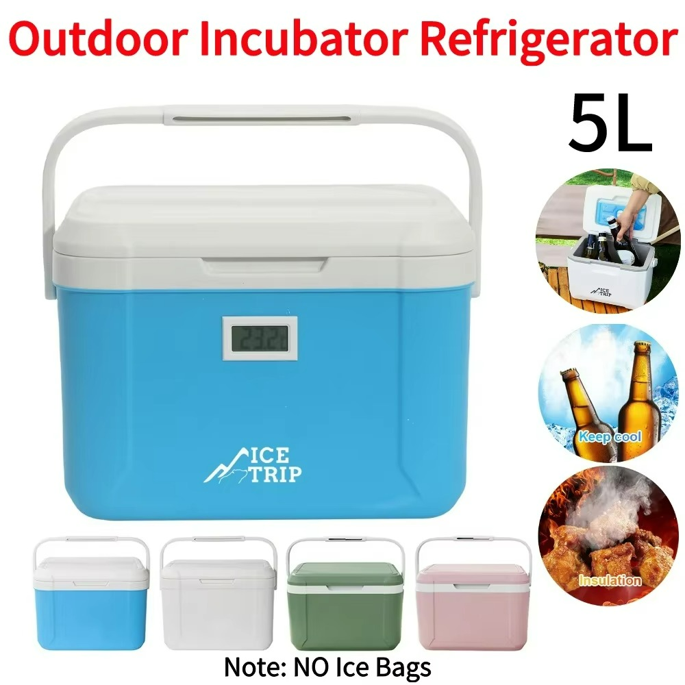Portable Mini Cooler Box for Car and Camping – Compact Design