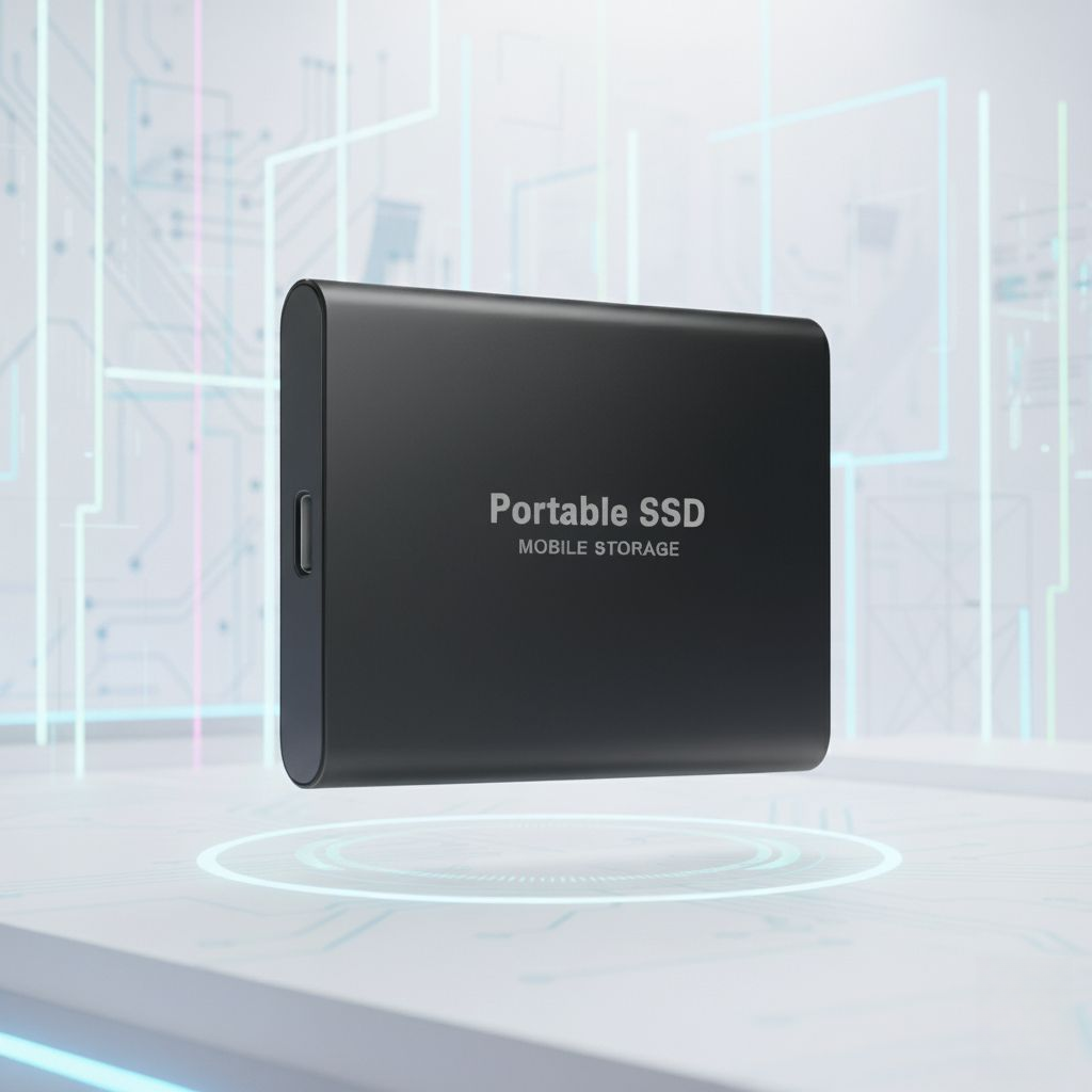 Portable SSD with Ultra-Fast Data Transfer