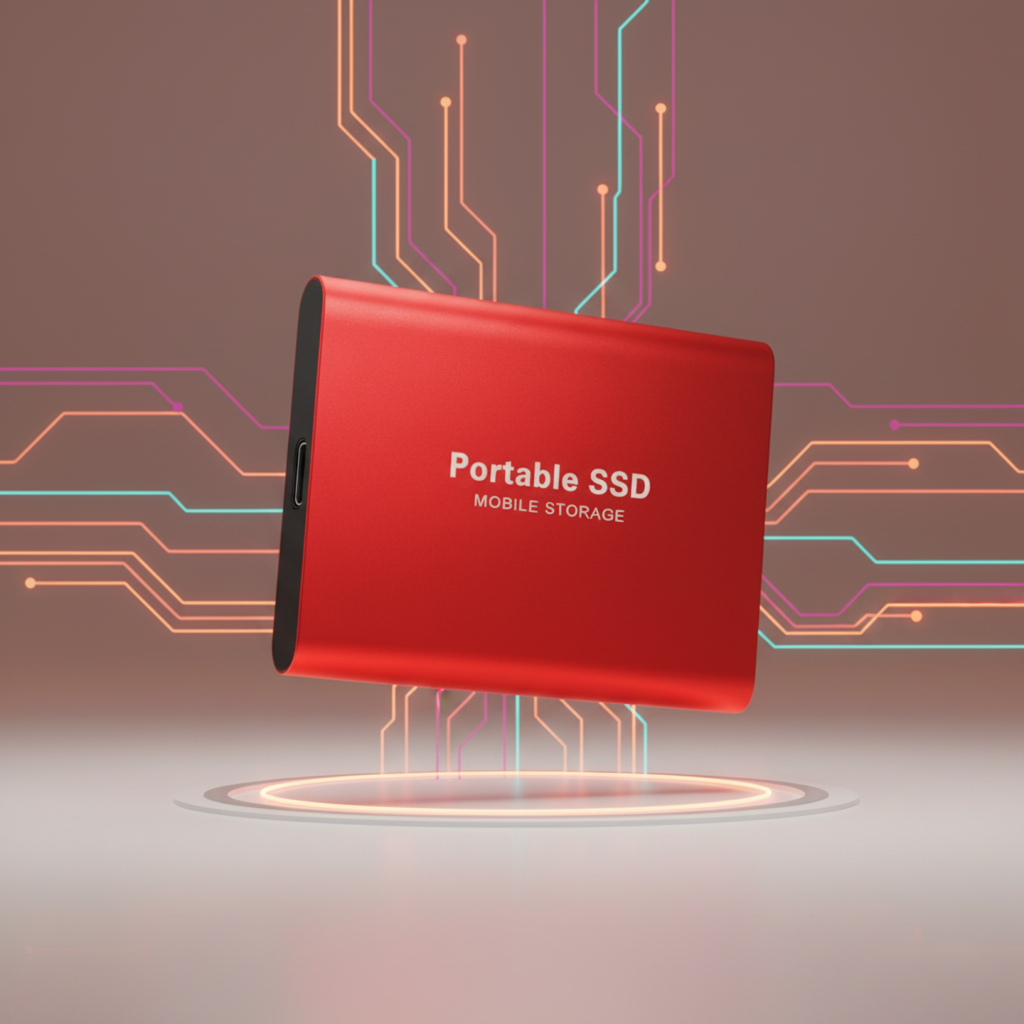 Portable SSD with Ultra-Fast Data Transfer