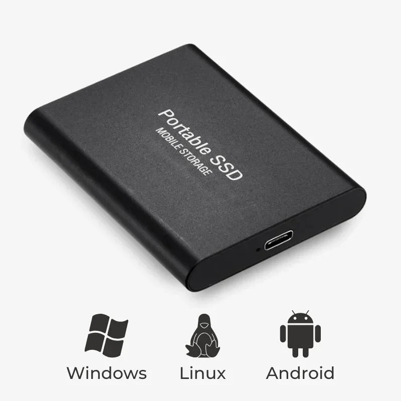 Portable SSD with Ultra-Fast Data Transfer