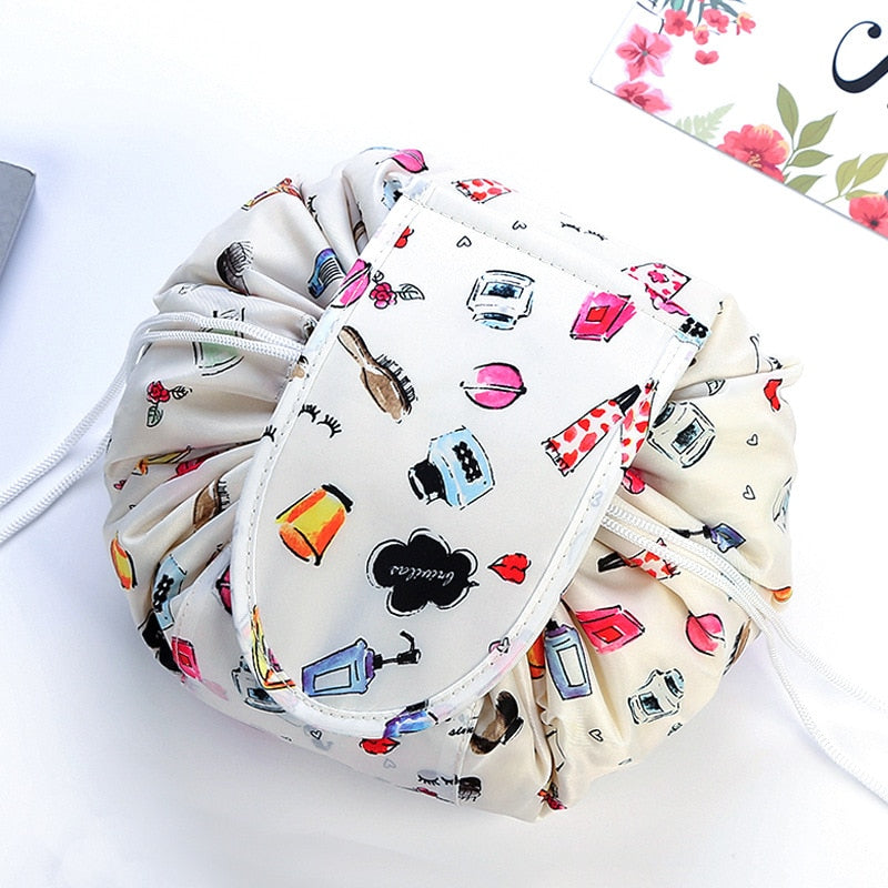 Portable Unisex Drawstring Cosmetic Bag