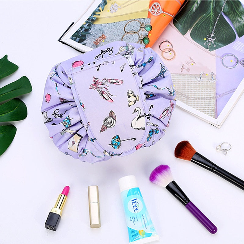 Portable Unisex Drawstring Cosmetic Bag