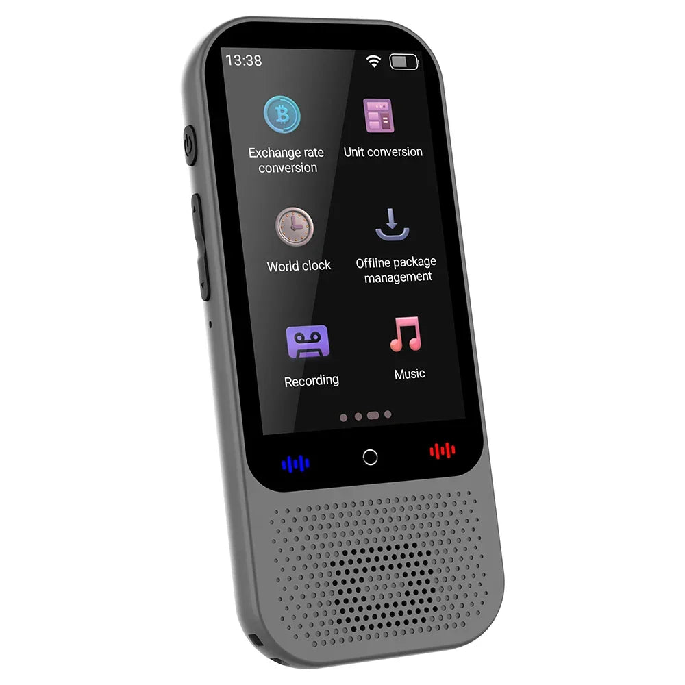 Portable Voice Translator with 138 Languages and Offline Support