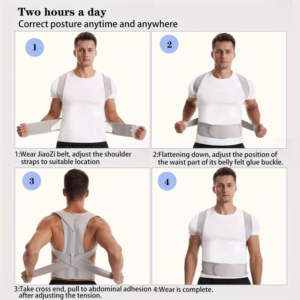 Posture Corrector – Comfortable and Adjustable