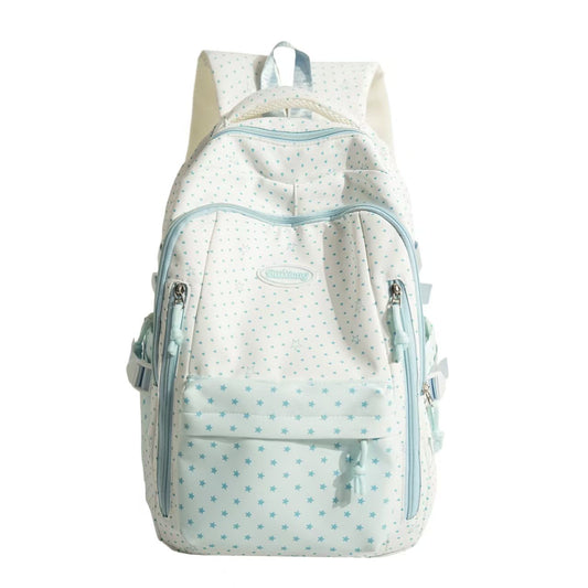Practical Star-Print Backpack