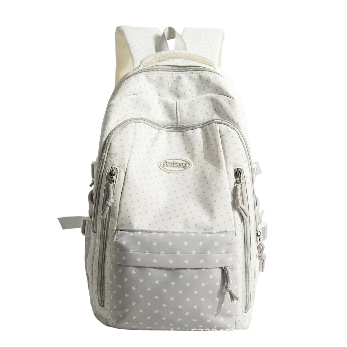 Practical Star-Print Backpack