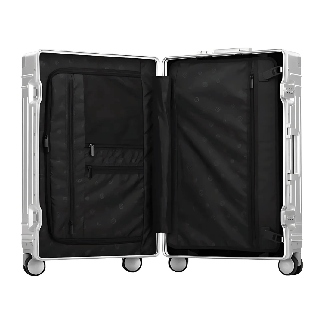 Premium Aluminum Suitcase – Luxury Travel Luggage with TSA Locks