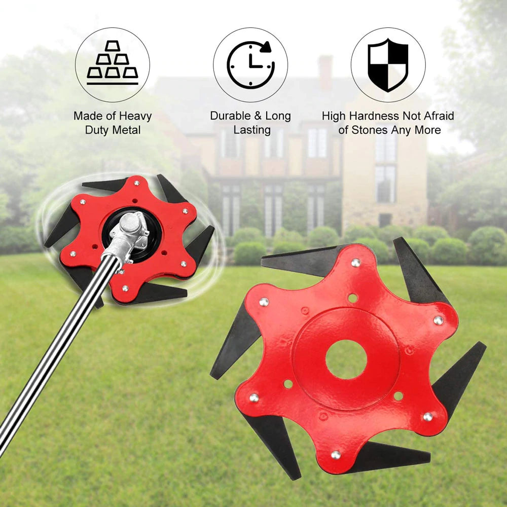 Professional Flexible 6-Blade Trimmer Head