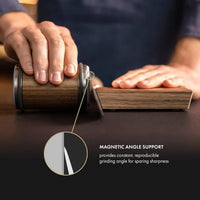 Professional Magnetic Knife Sharpener with Rolling Stone