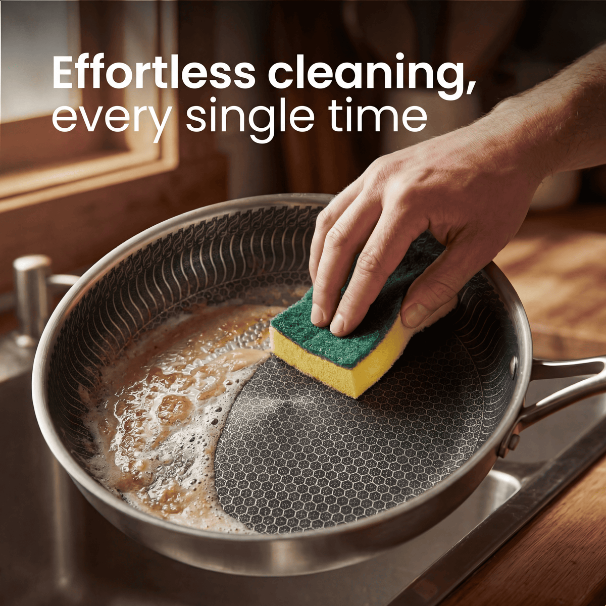 Pure Titanium Non-Stick Frying Pan
