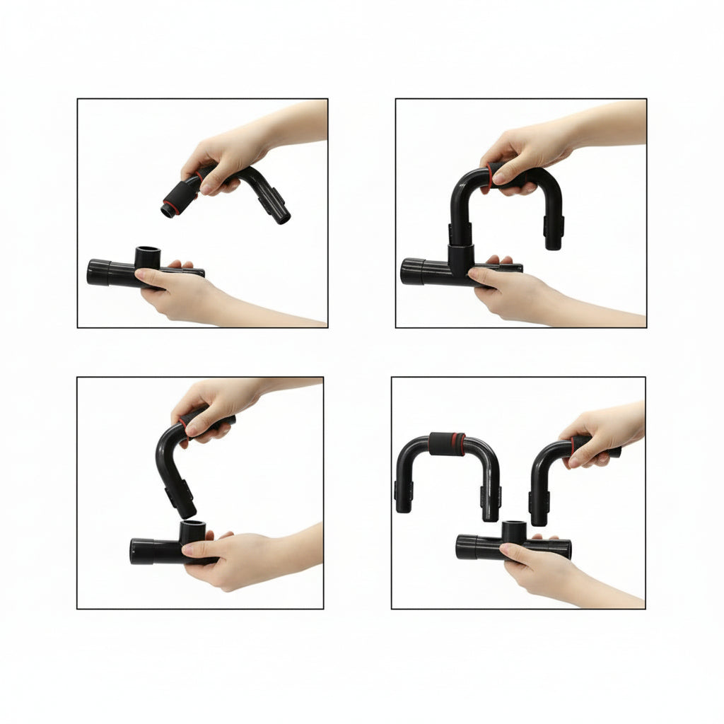 Push-Up Bars with Ergonomic Handles for Joint-Friendly Workouts