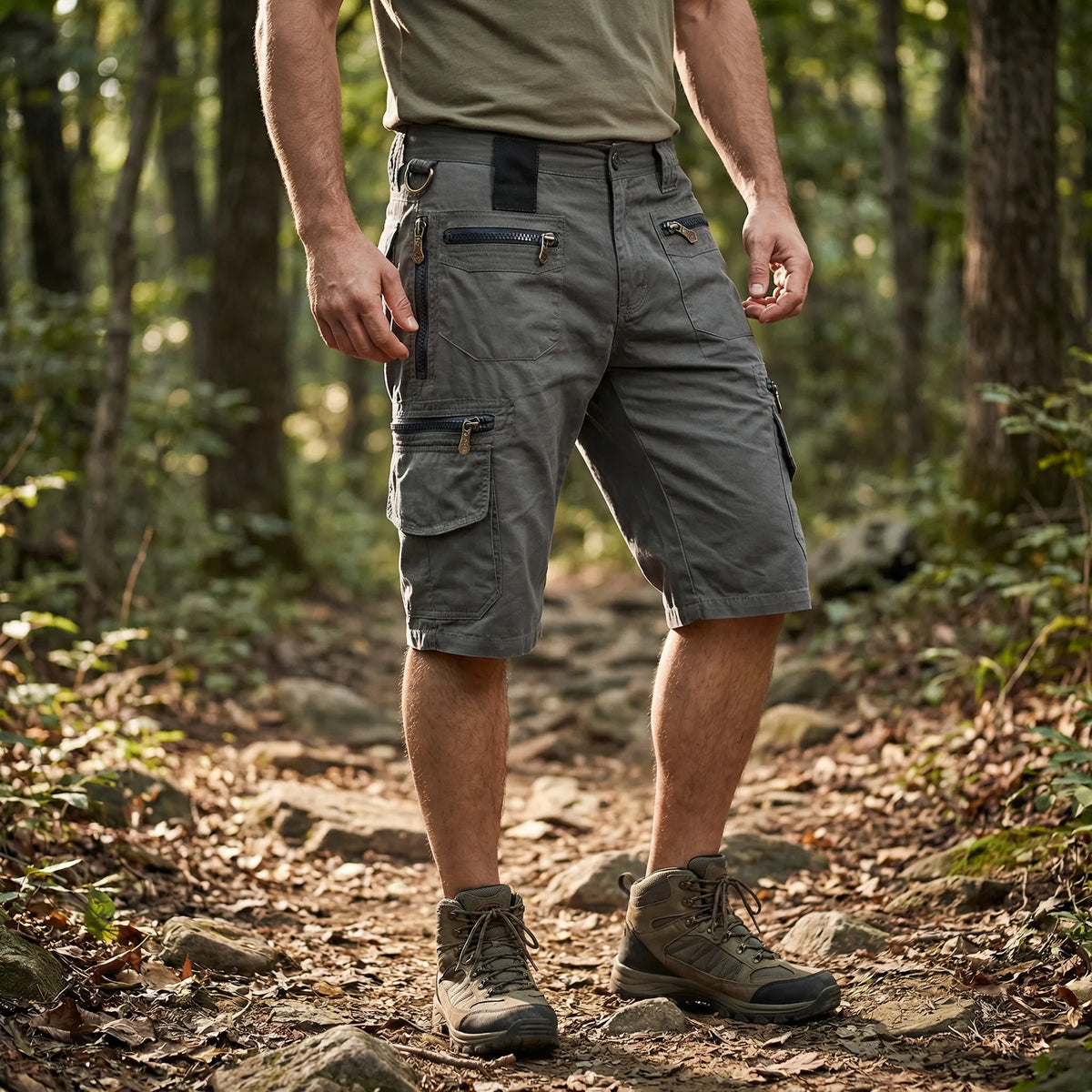 Quick-Dry Regular Fit Outdoor Shorts