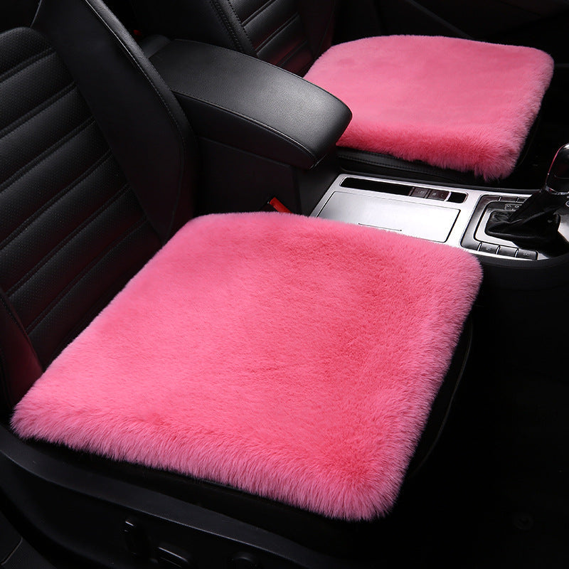 Rabbit Fur Seat Cushion