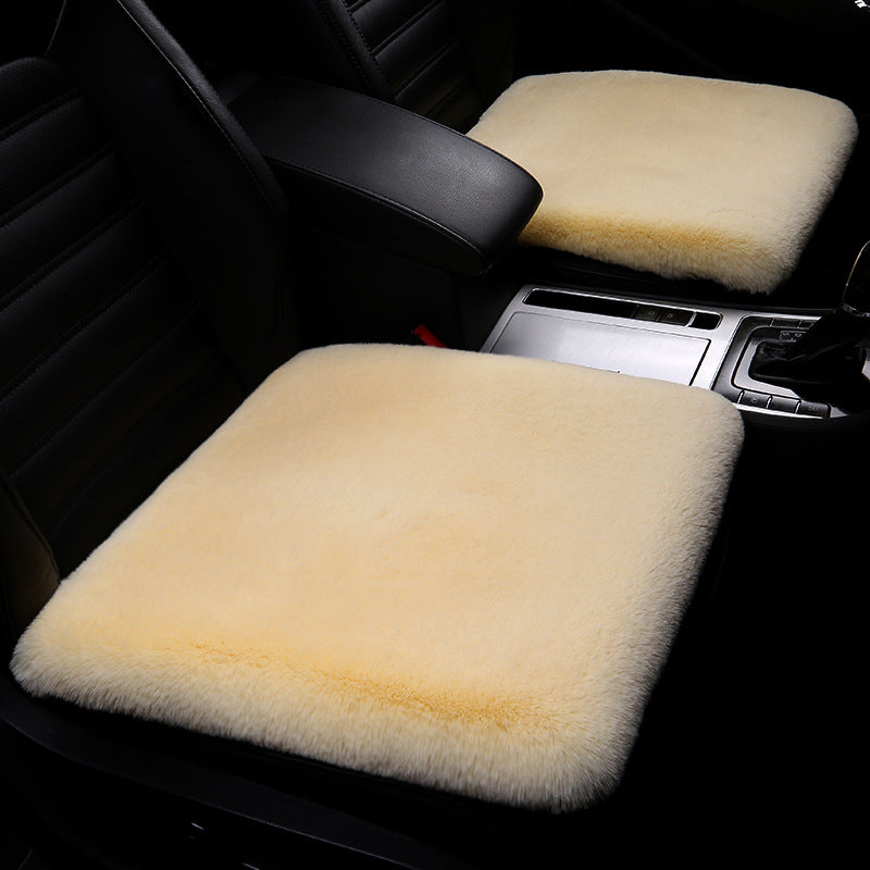 Rabbit Fur Seat Cushion