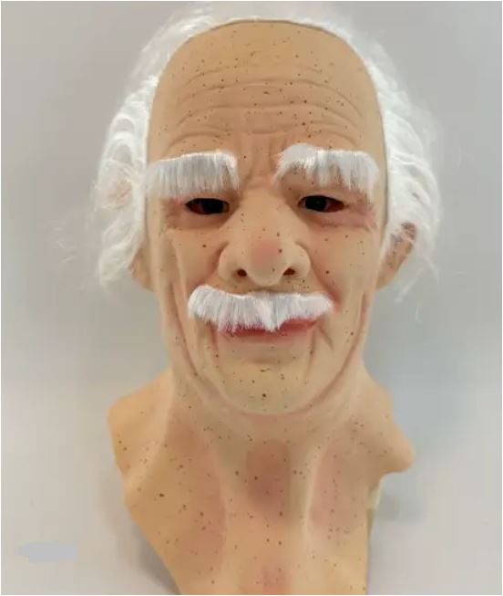 Realistic Full Head Face Mask Costume - Multiple Styles