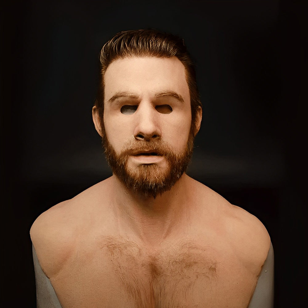 Realistic Full Head Face Mask Costume - Multiple Styles