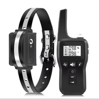 Rechargeable Electric Dog Training Collar with Remote Control and 1000 m Range
