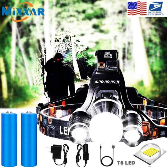 Rechargeable LED Headlamp for Outdoor Activities