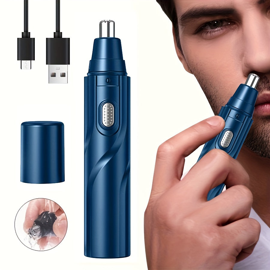 Rechargeable Nose & Ear Hair Trimmer - High Performance & Versatility