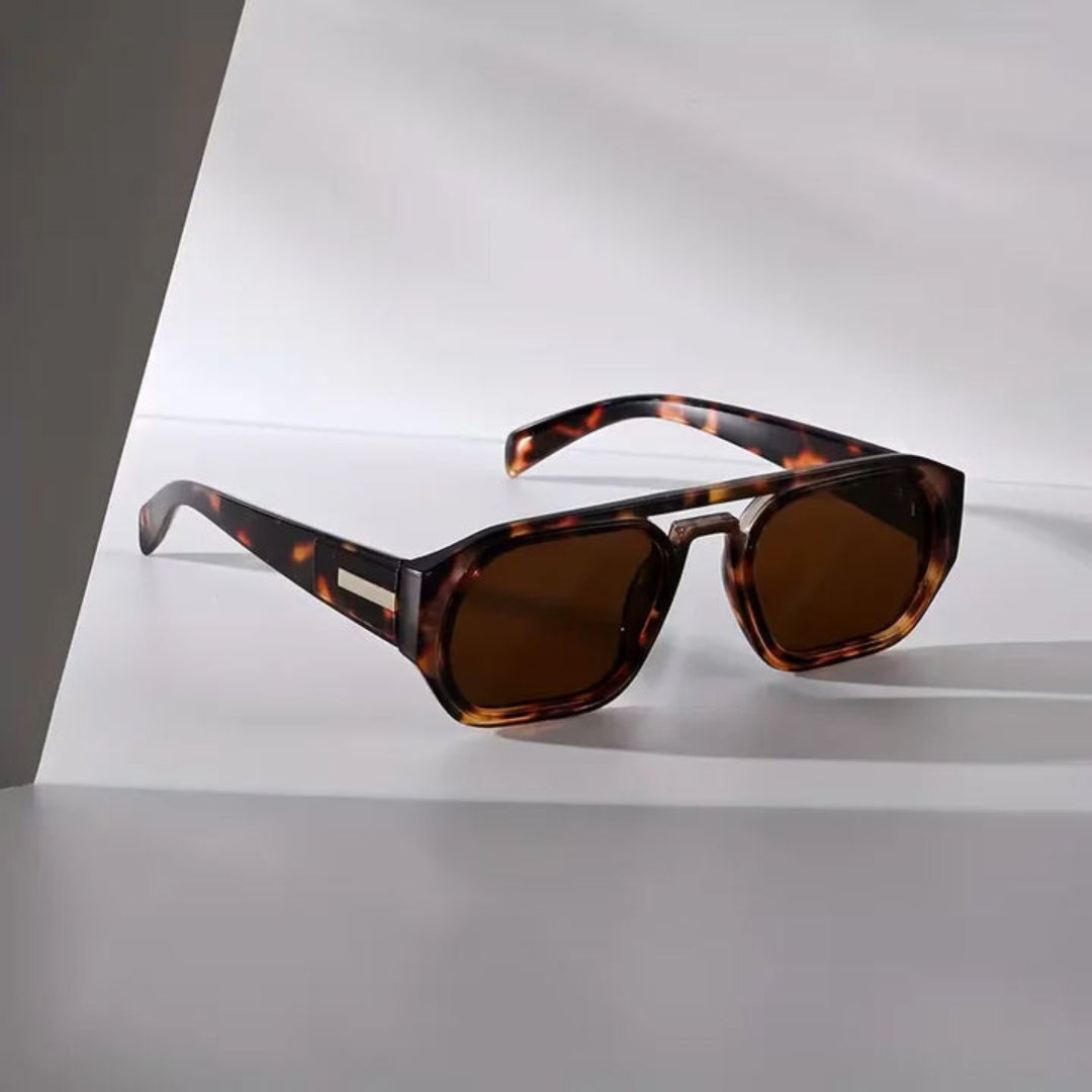 Rectangular Sunglasses with a Luxurious Look
