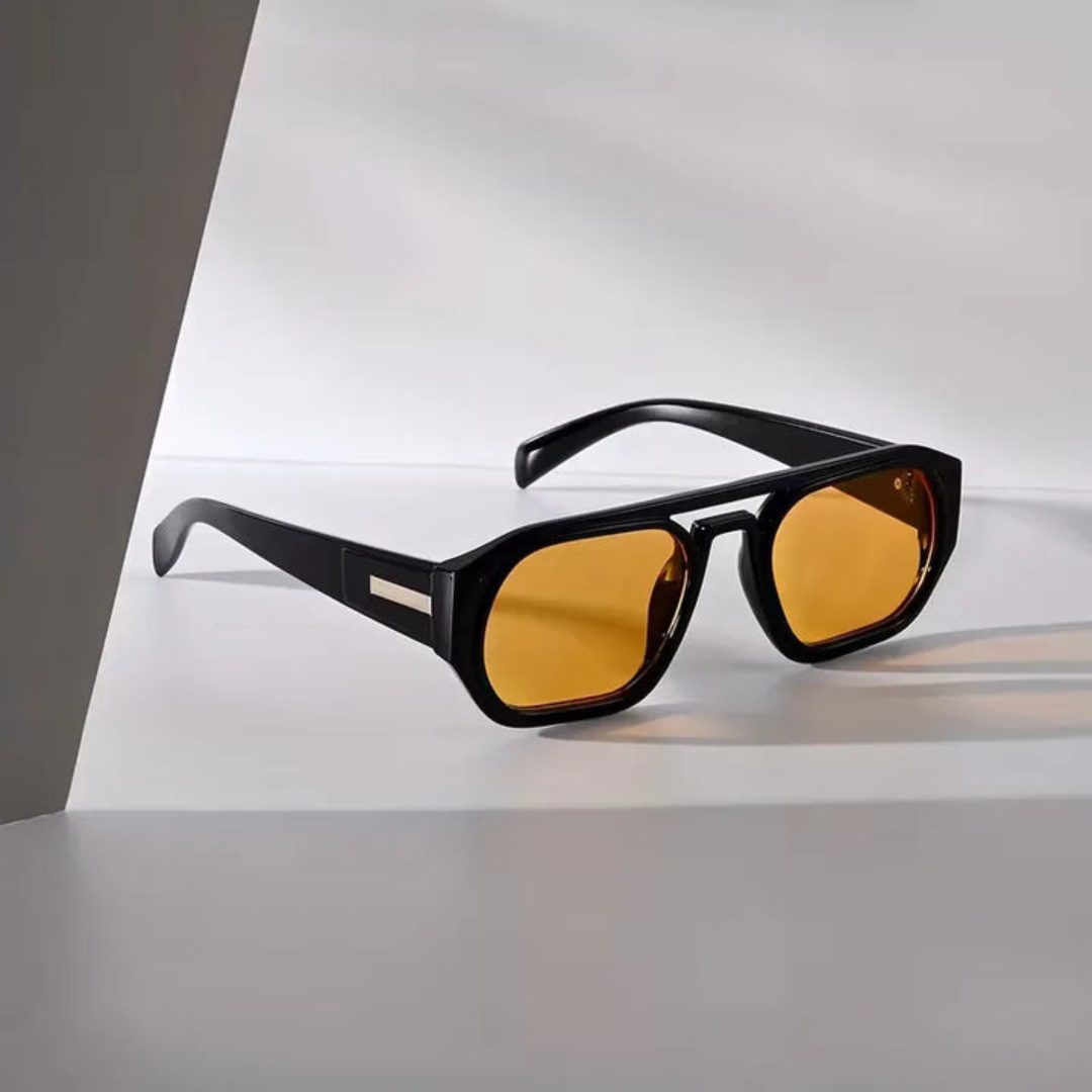 Rectangular Sunglasses with a Luxurious Look