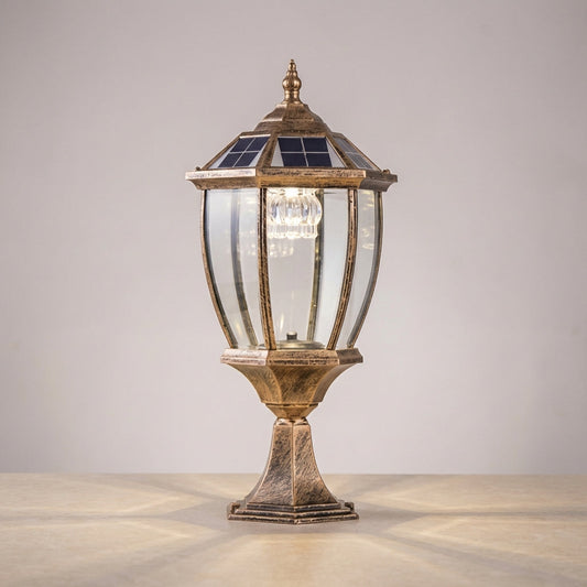 Retro Hexagonal Outdoor Lantern