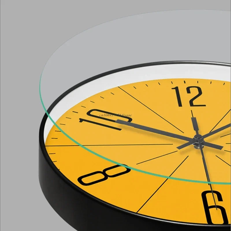 Retro-Style Wall Clock with Minimalist Design