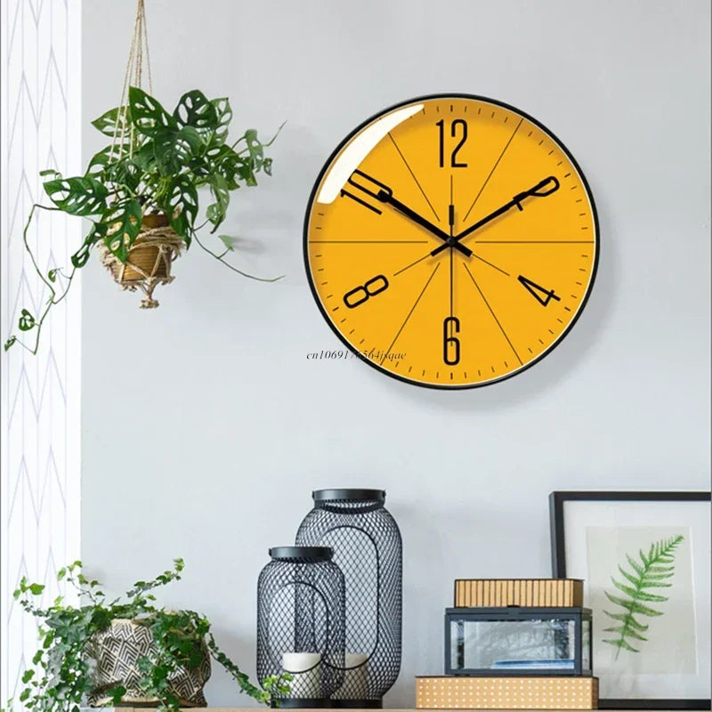 Retro-Style Wall Clock with Minimalist Design