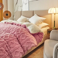 Reversible Cashmere-Look Duvet Cover