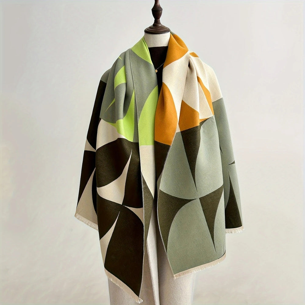 Reversible Poncho Shawl
