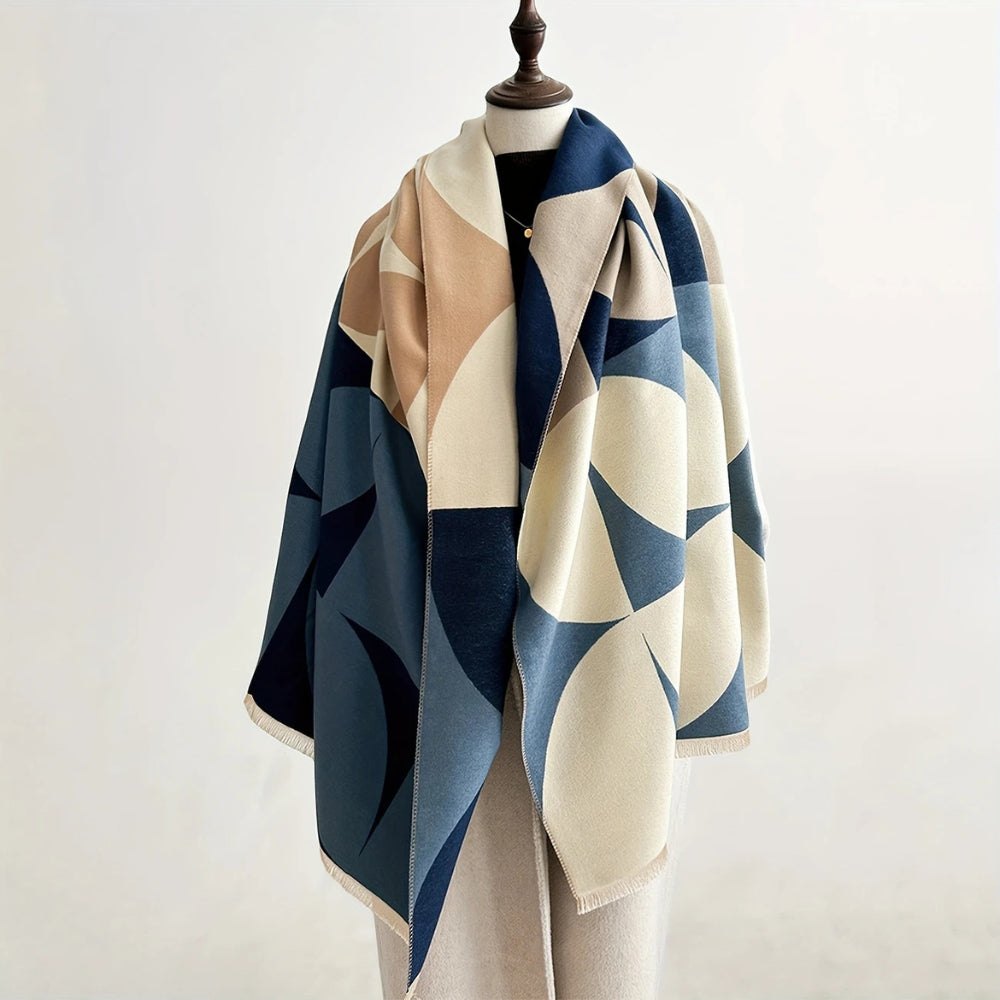 Reversible Poncho Shawl
