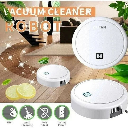 Robot Vacuum Cleaner with Strong Suction and Anti-Collision Sensor