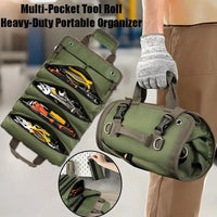 Roll-Up Tool Organizer – Quick Access and Organized Storage