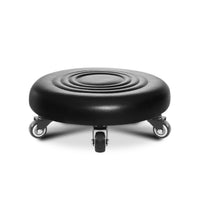 Rolling Stool with Wheels and 360-Degree Rotation